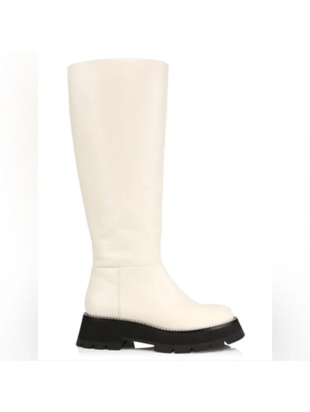 3.1 Phillip Lim Kate Tall Boots in White, Size 38.5 New in Box + Dust Bag $650